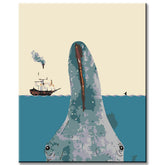 Painting by Numbers The Whale